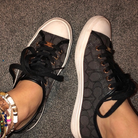 Black Coach sneakers - Picture 2 of 2